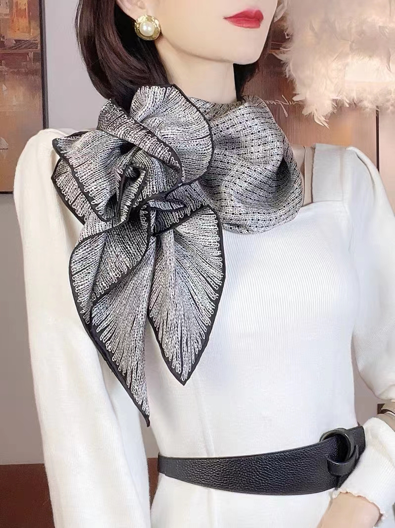 BYSIFA| Brand Silver Grey Wome - Shawl Wrap Winter reseña y precio
