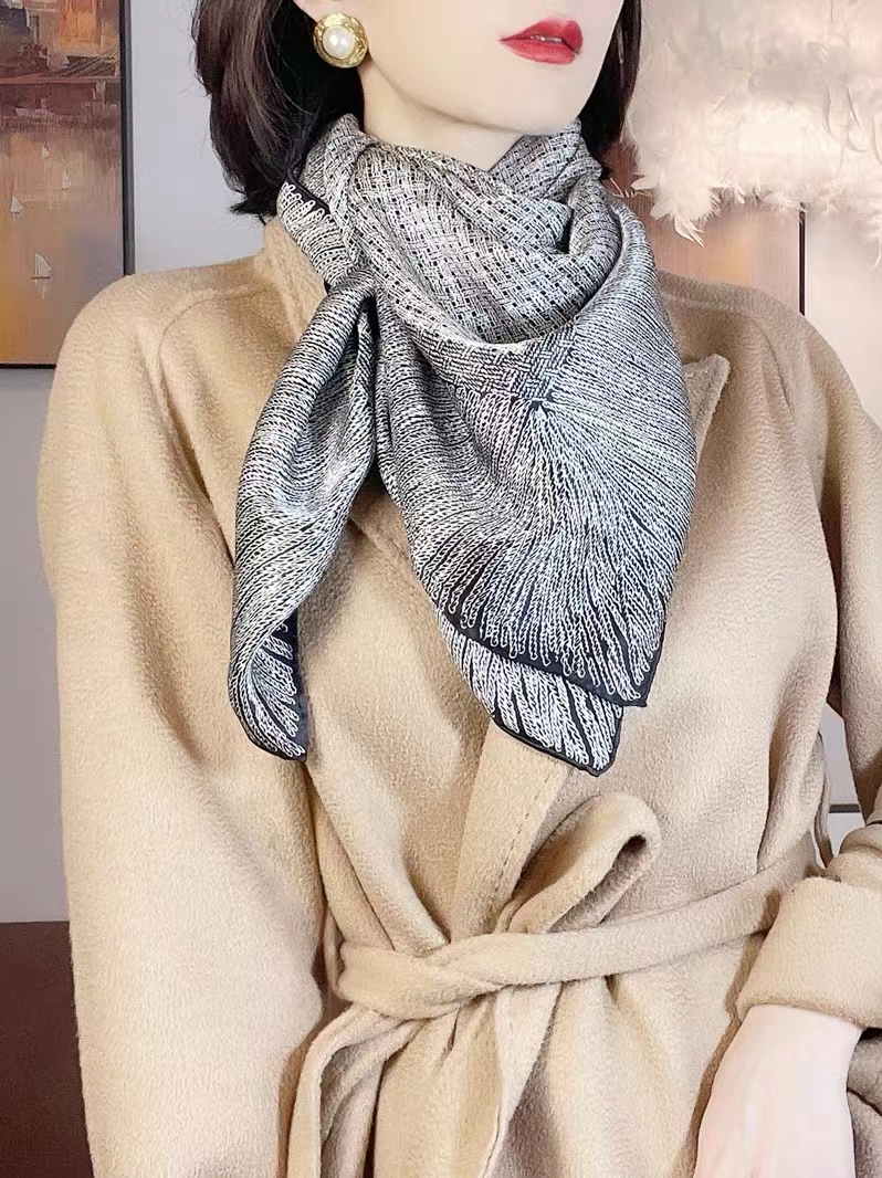 BYSIFA| Brand Silver Grey Wome - Shawl Wrap Winter reseña y precio