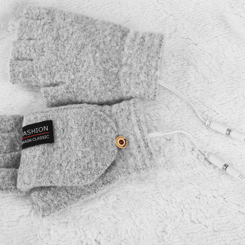 USB Electric Heated Gloves Adj - Touch Screen Gloves reseña y precio