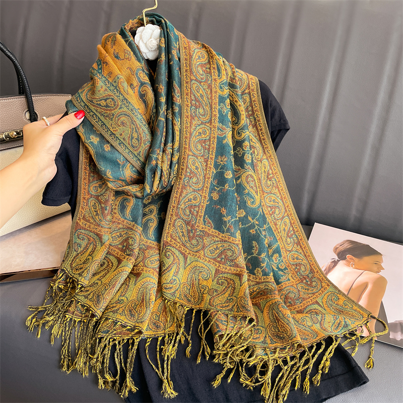 Tassel Blanket Design Thick Pa - Cashmere Pashmina Wrap reseña y precio