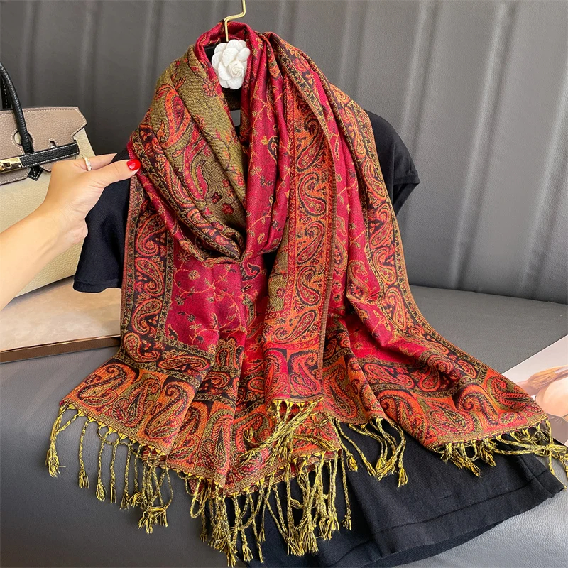 Tassel Blanket Design Thick Pa - Cashmere Pashmina Wrap reseña y precio