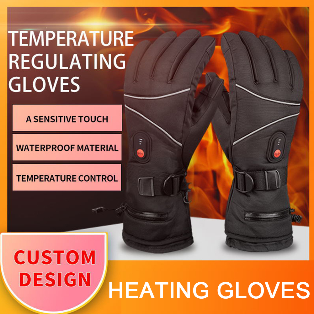 1 Pair Electric Heating Gloves - Touch Screen Gloves reseña y precio