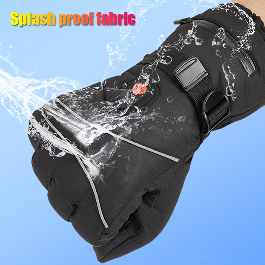 1 Pair Electric Heating Gloves - Touch Screen Gloves reseña y precio