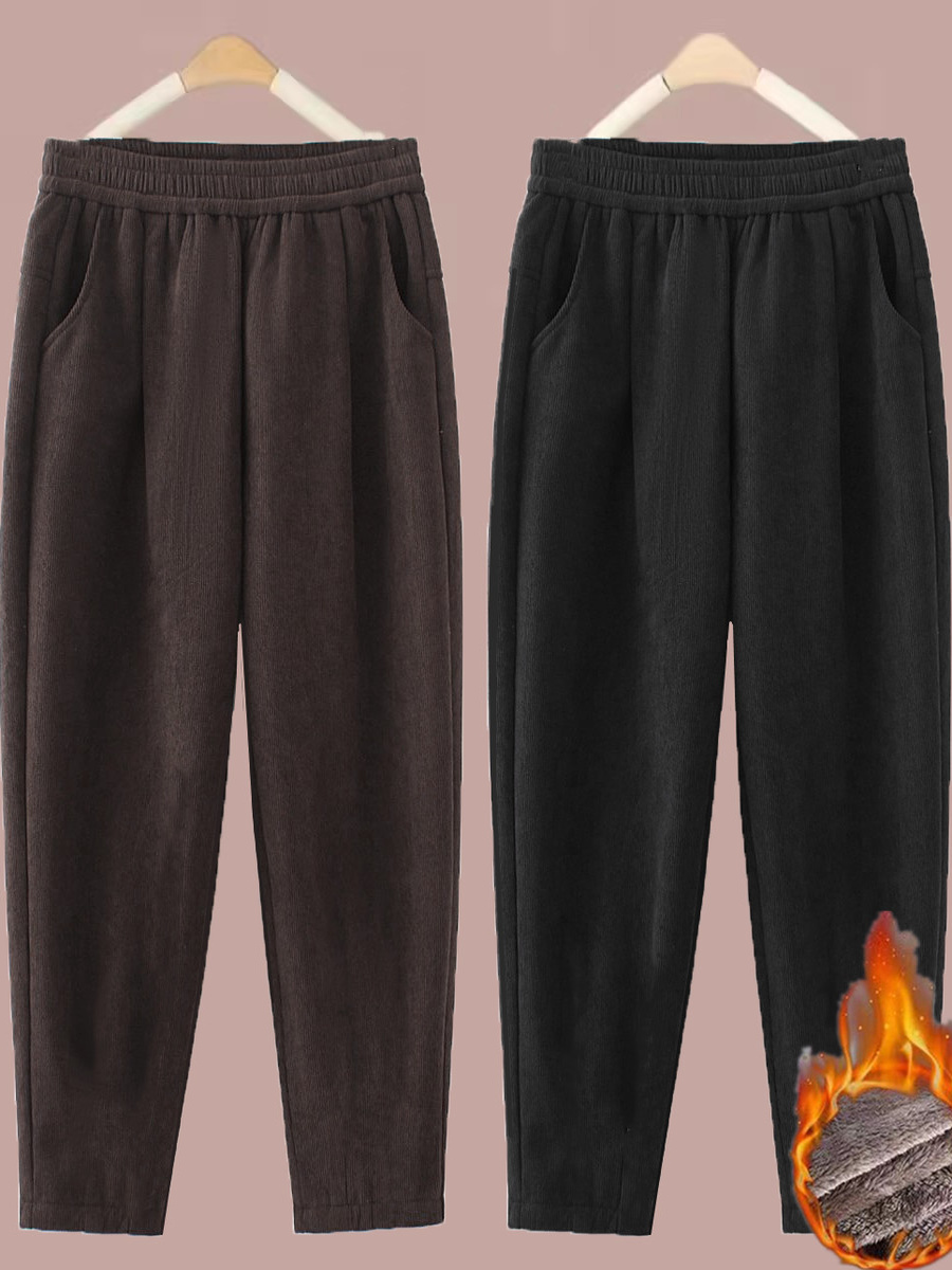 Thickened Straight Leg Pants W - Corduroy Pant Warm reseña y precio