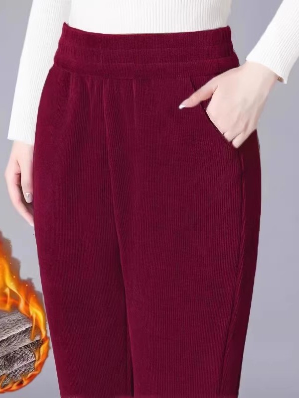 Thickened Straight Leg Pants W - Corduroy Pant Warm reseña y precio