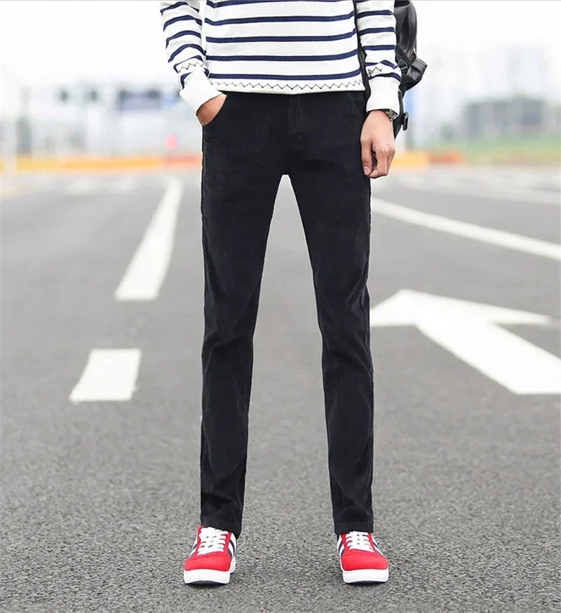 2023 Autumn Winter Men's Casua - Corduroy Pant Warm reseña y precio