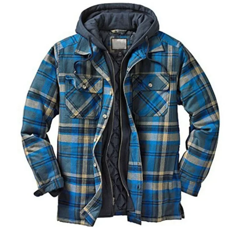 Mens Fleece Lined Flannel Plai - Flannel Shirt Lined reseña y precio