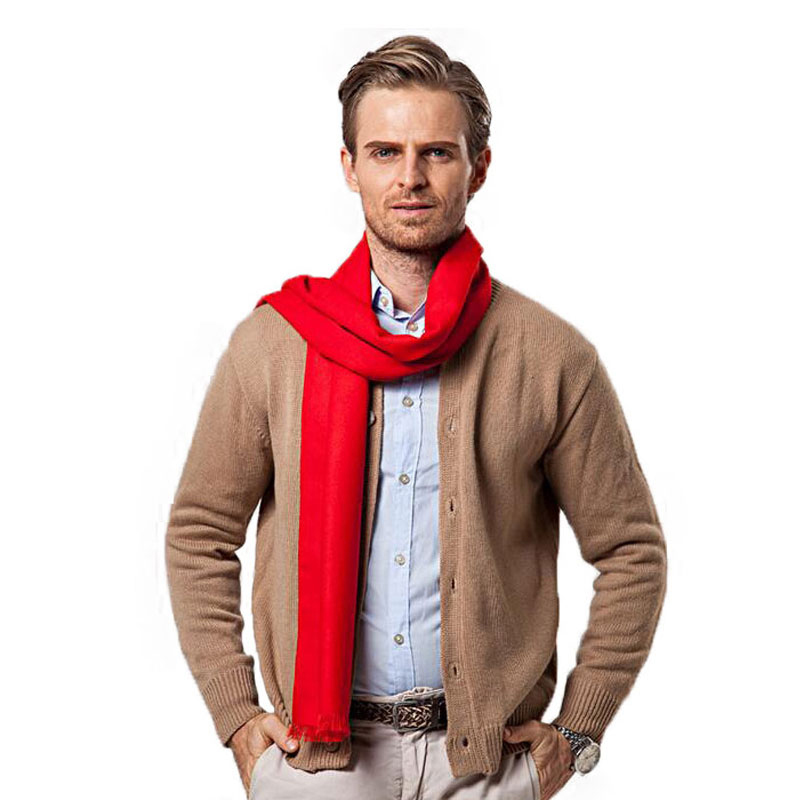 Fashion Winter Solid Color Men - Shawl Wrap Winter reseña y precio