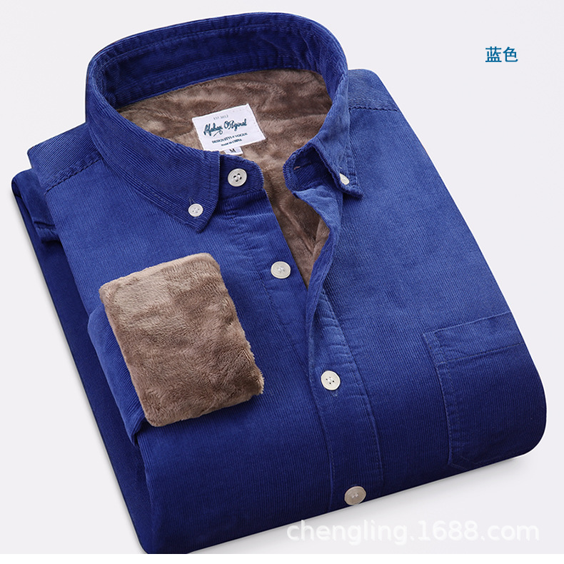 Corduroy Warm Shirts Cotton Pl - Flannel Shirt Lined reseña y precio