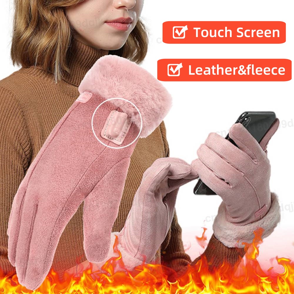 USB Electric Heated Gloves Out - Touch Screen Gloves reseña y precio