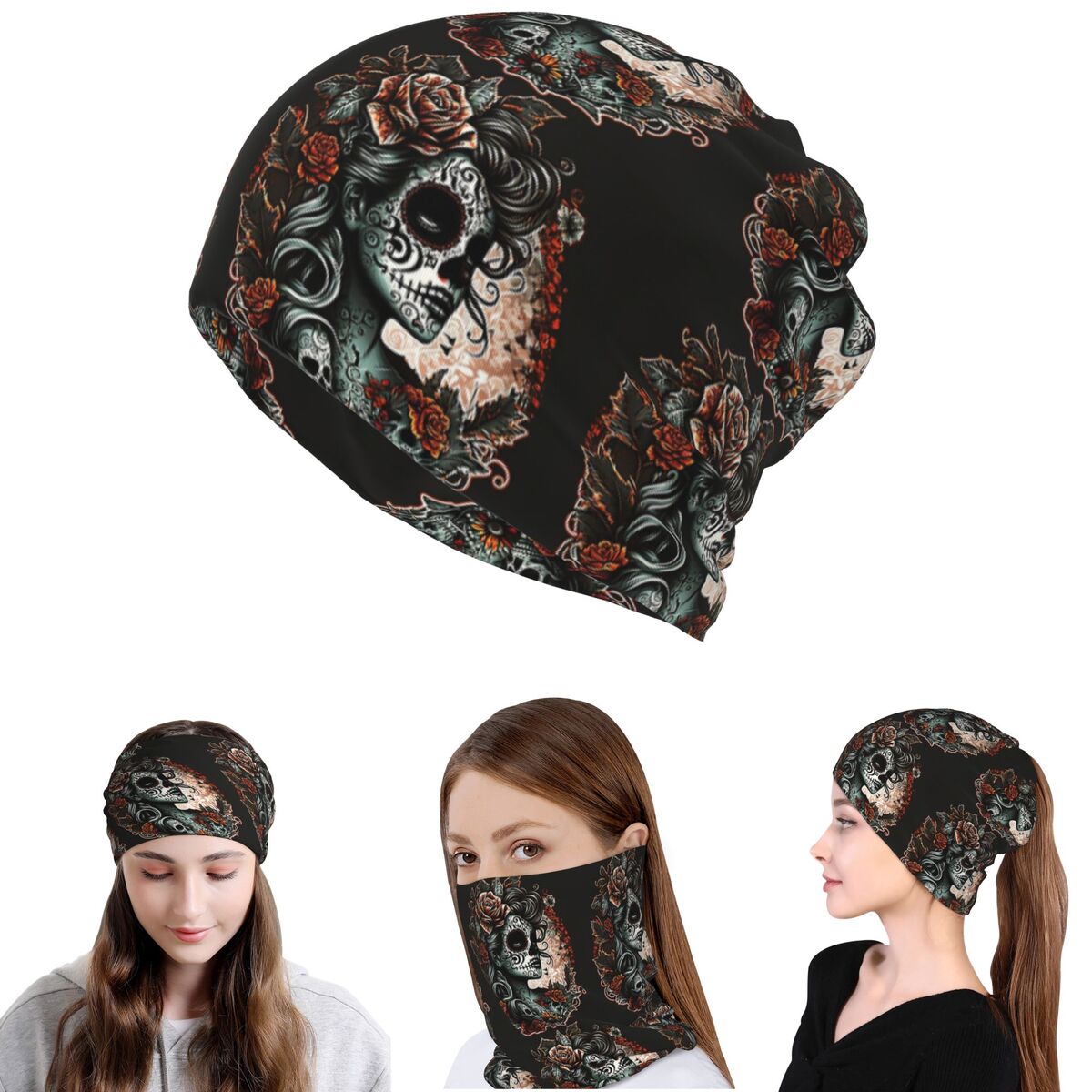 Alexander Gothic Las Elegantes - Knit Beanie Hat Warm reseña y precio
