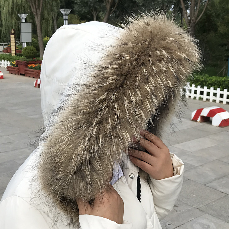 Real Fur Collar for Coat Parka - Shawl Wrap Winter reseña y precio