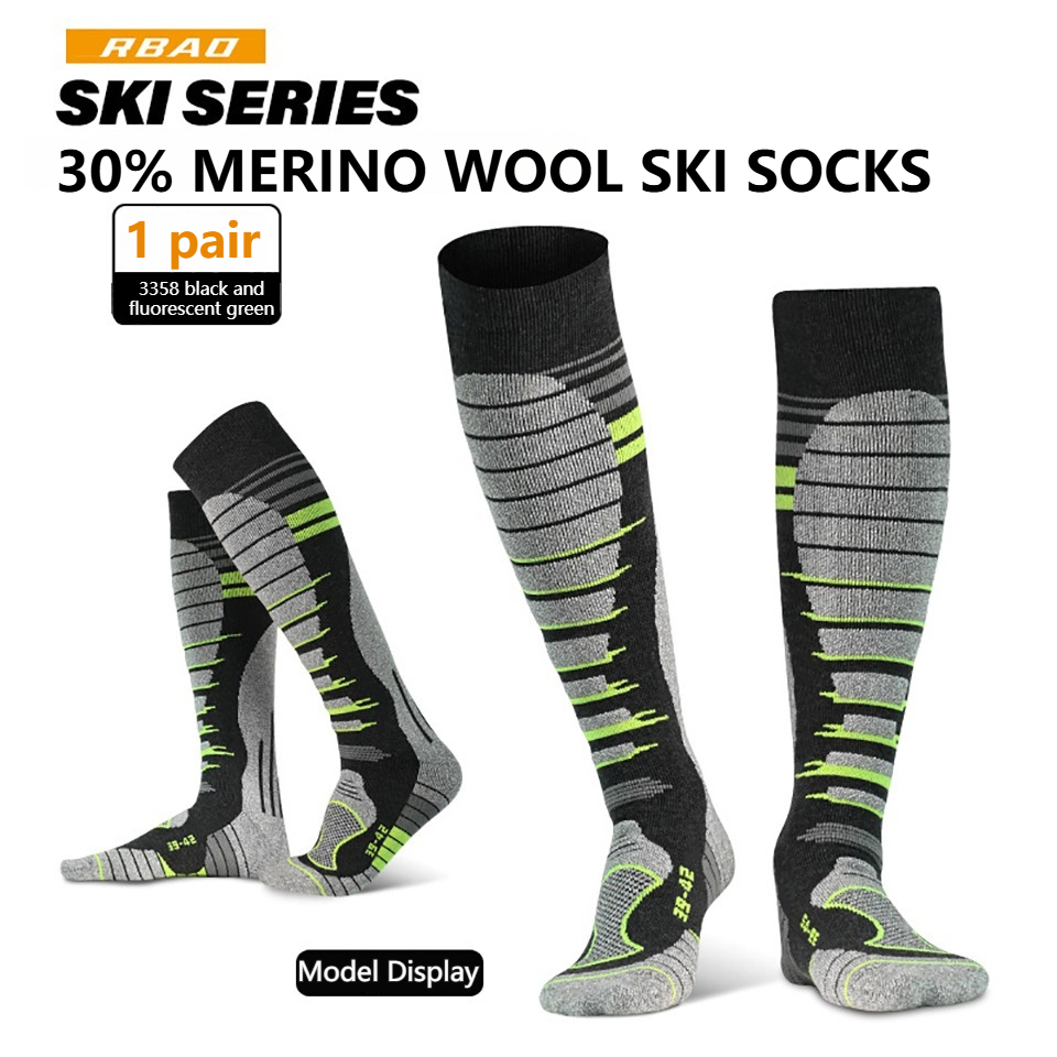 GTUBIKE Merino Wool Ski Socks, - Thermal Sock Wool reseña y precio