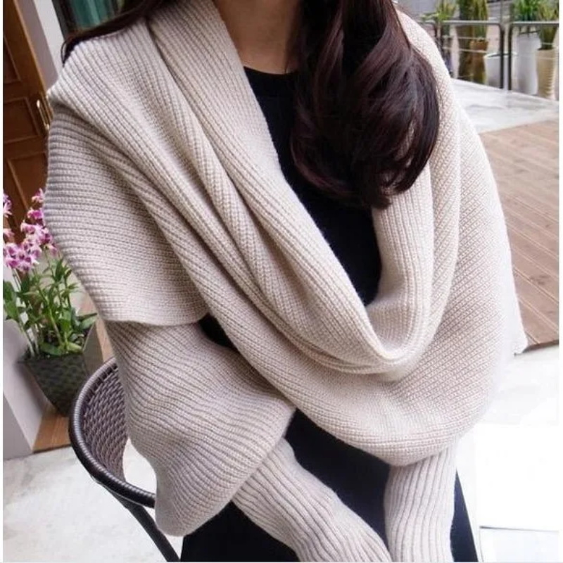 SupSindy Women Winter Scarf Eu - Wool Scarf Men reseña y precio