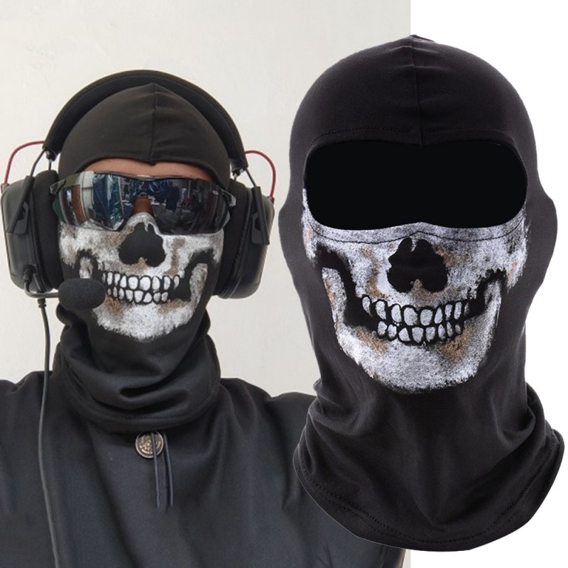 Game COD Ghost Skull Cosplay S - Balaclava Ski Mask reseña y precio
