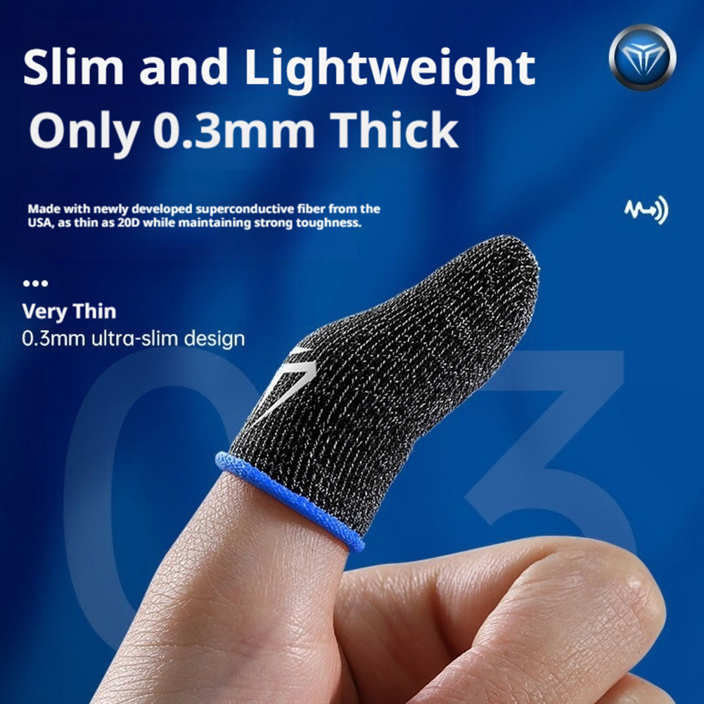 2/20PCS Gaming Fingertips Glov - Touch Screen Gloves reseña y precio