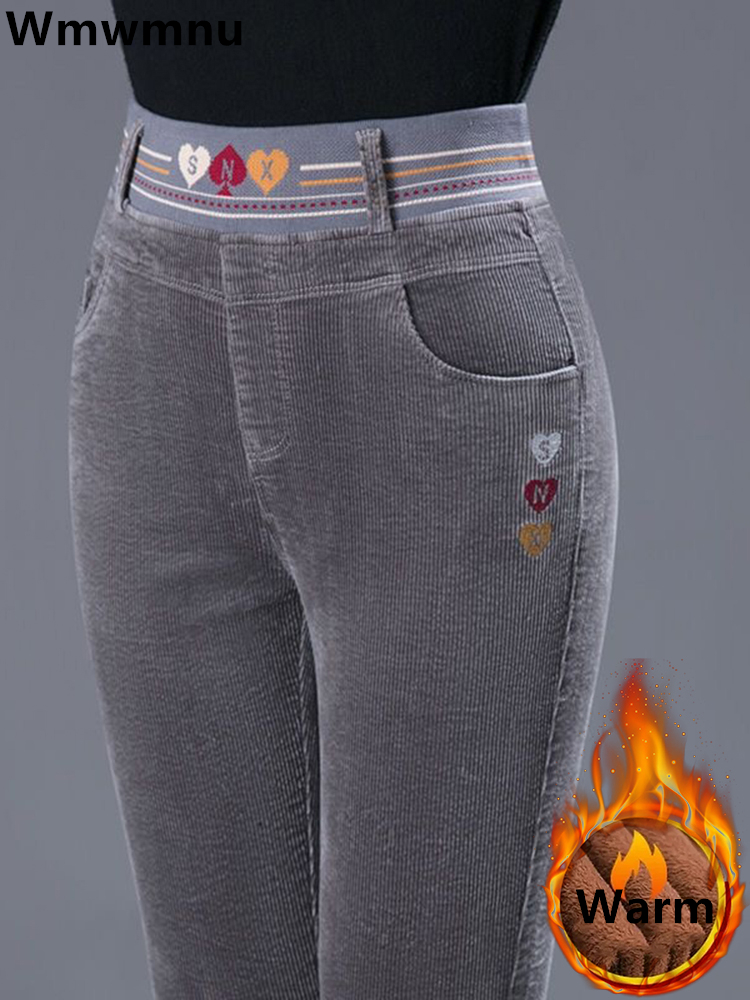 Winter Thicken Plush Lined Pen - Corduroy Pant Warm reseña y precio