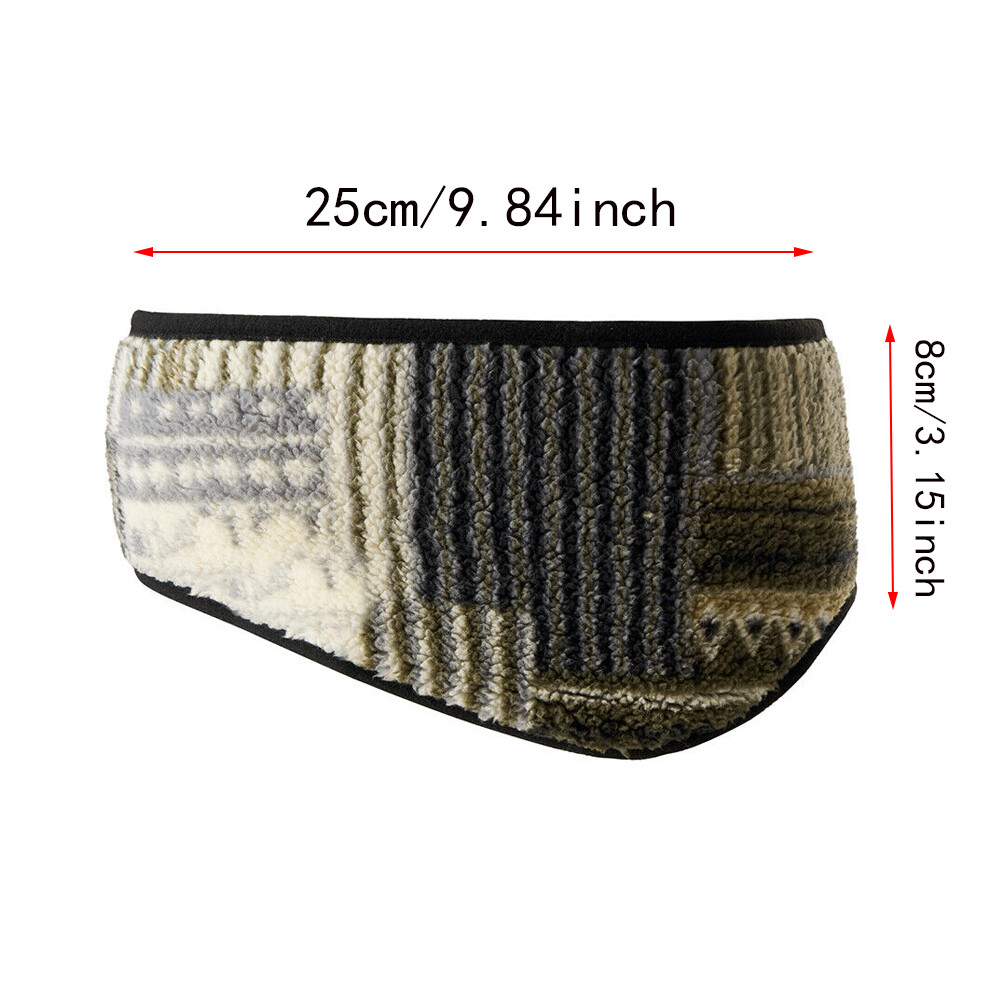 Men Women Winter Soft Fleece H - Fleece Ear Warmer Band reseña y precio