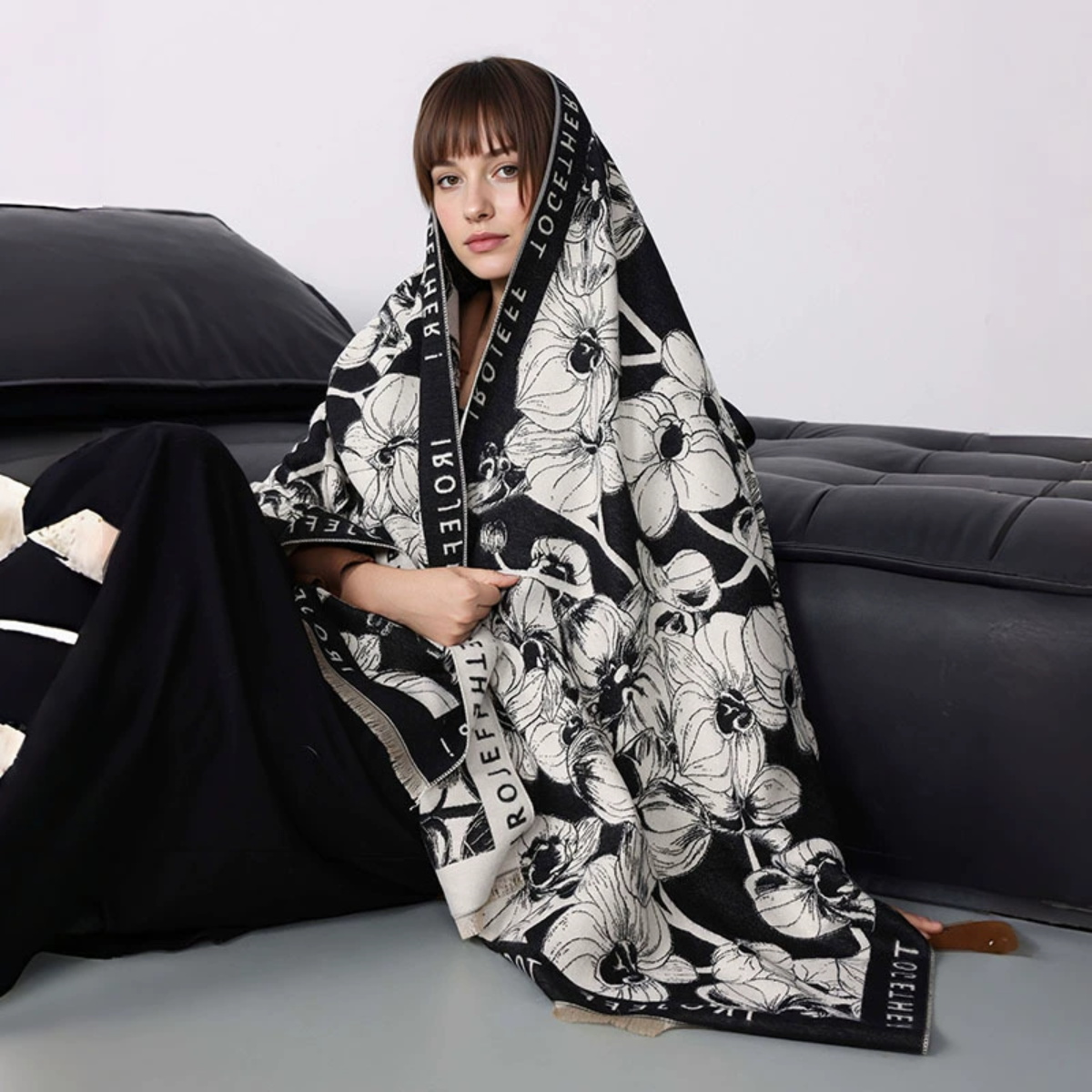 Luxury Winter Women's Imitatio - Cashmere Pashmina Wrap reseña y precio