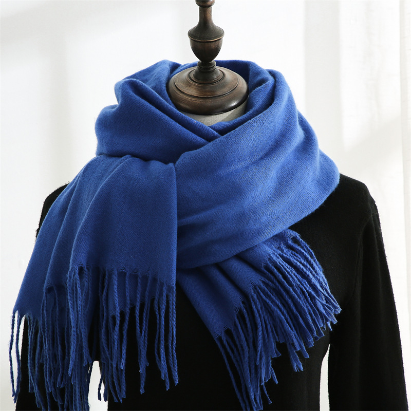 Fashion Scarf Man Winter Warm  - Wool Scarf Men reseña y precio