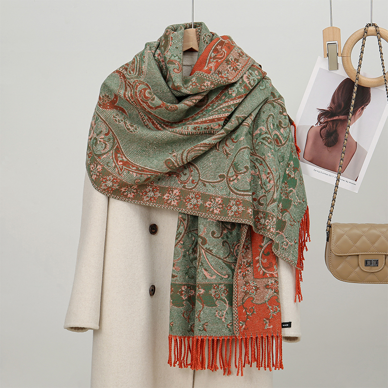 2024 Fashion Ethnic Style Wome - Cashmere Pashmina Wrap reseña y precio