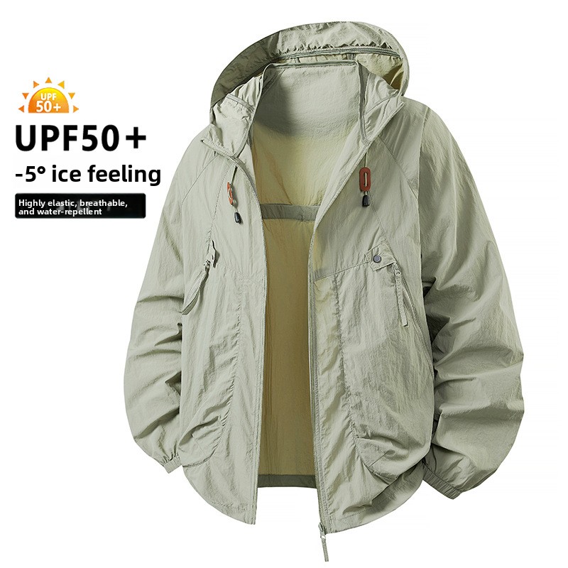 UPF50+ New Fashion Men Summer  - Down Jacket Packable reseña y precio