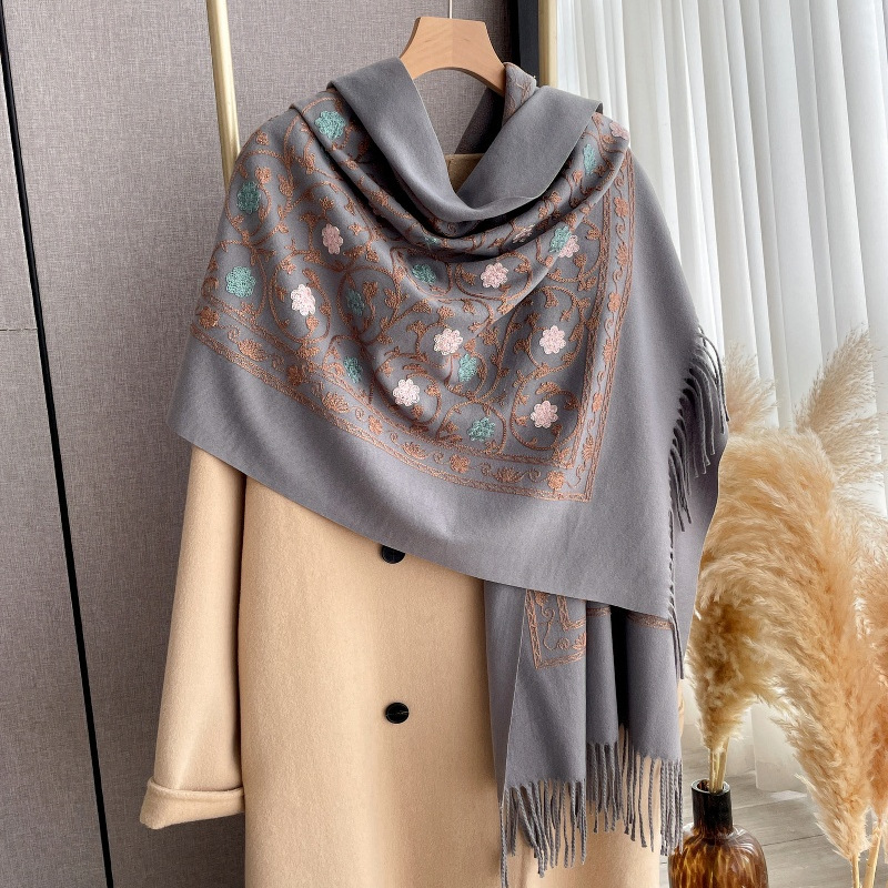 2025 New Embroidery Cashmere S - Cashmere Pashmina Wrap reseña y precio