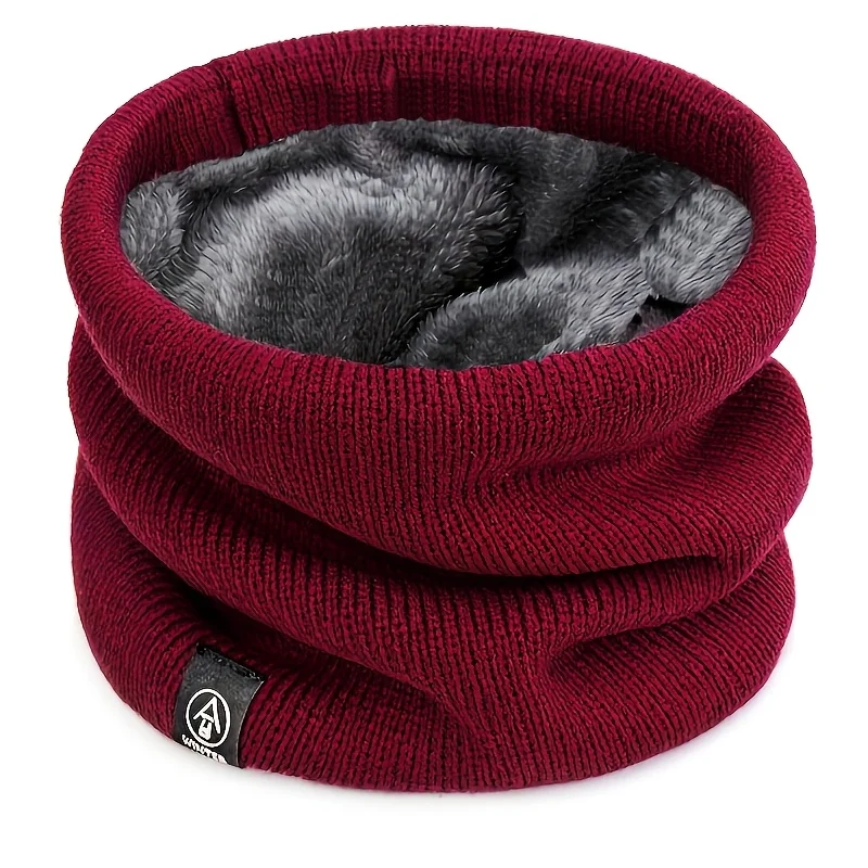 Winter Neck Warmer Scarf Fleec - Neck Gaiter Fleece reseña y precio