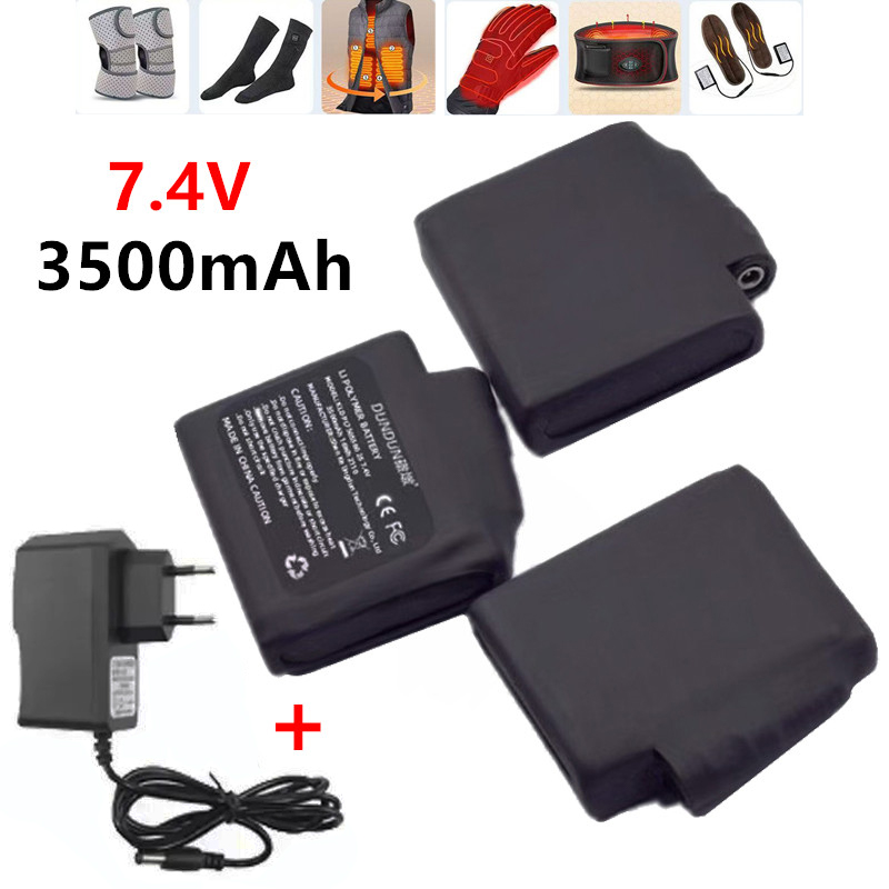 Heated Gloves Battery 7.4V 350 - Heated Vest Battery reseña y precio