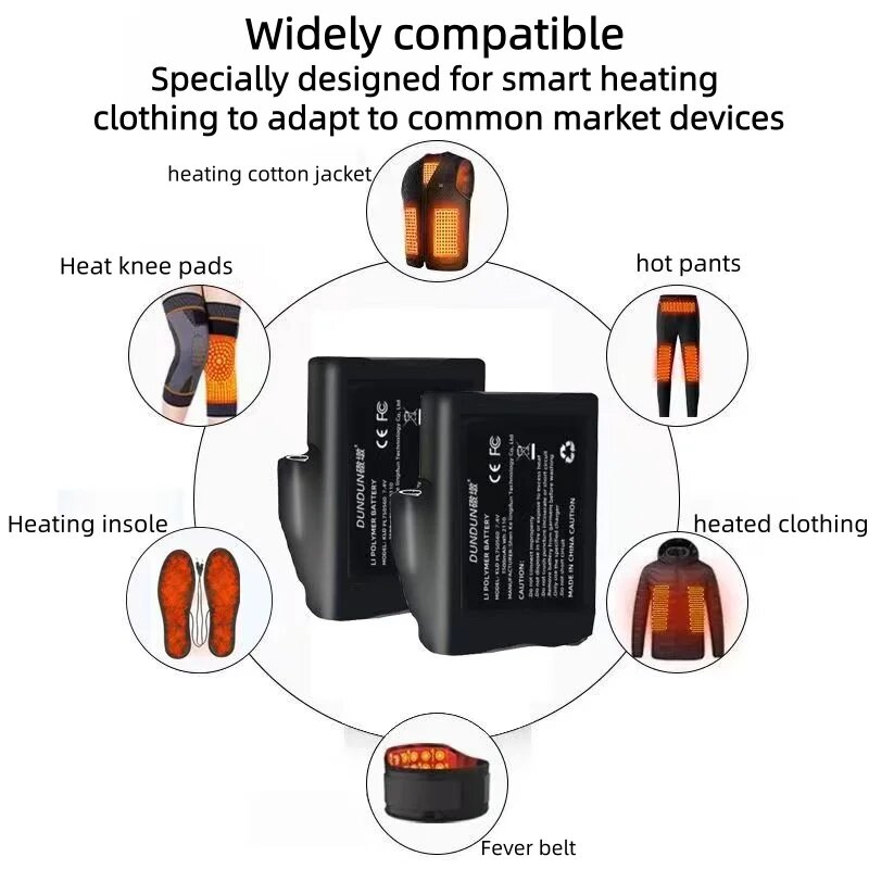 Heated Gloves Battery 7.4V 350 - Heated Vest Battery reseña y precio