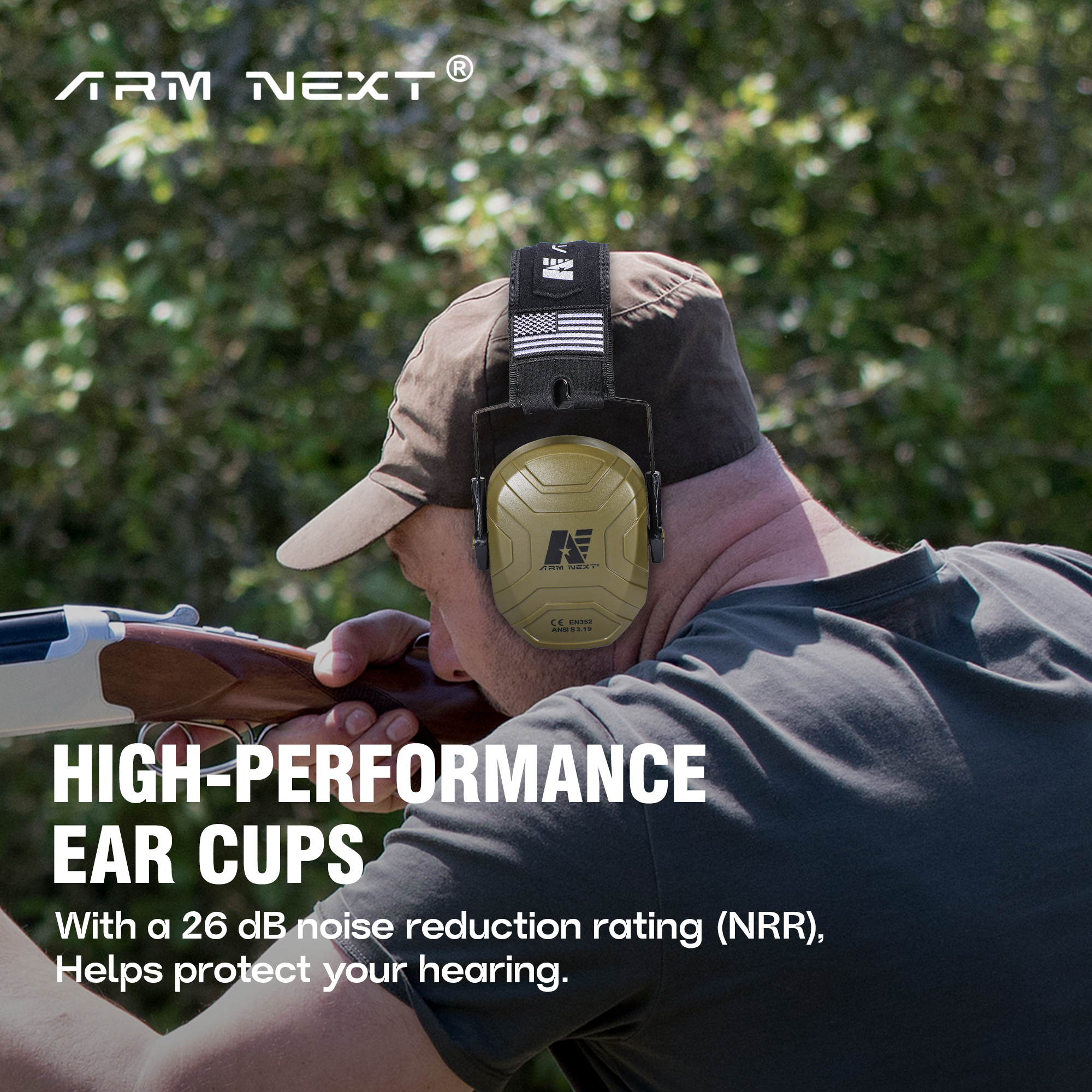 Foldable 26dB Professional Noi - Earmuffs Foldable reseña y precio
