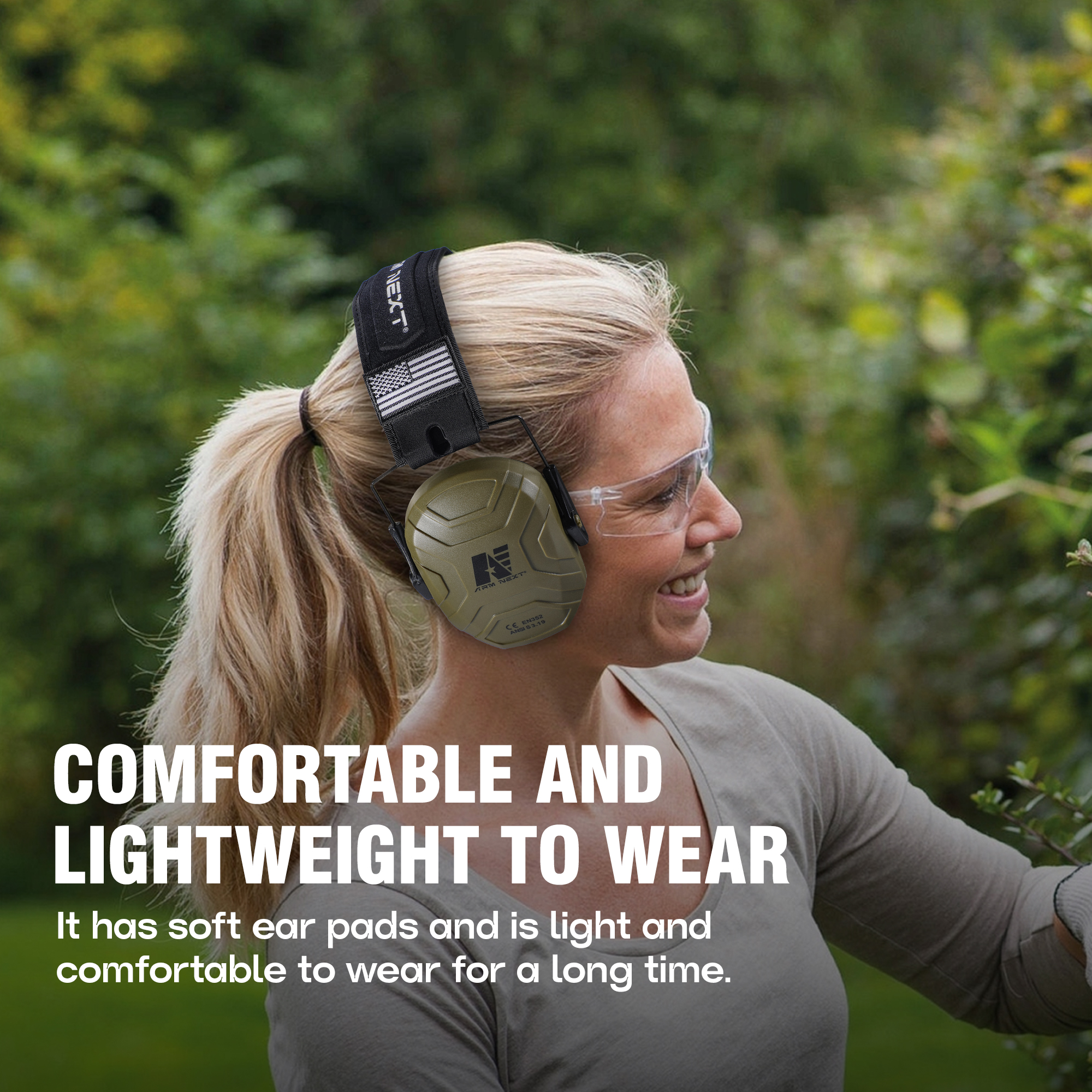 Foldable 26dB Professional Noi - Earmuffs Foldable reseña y precio
