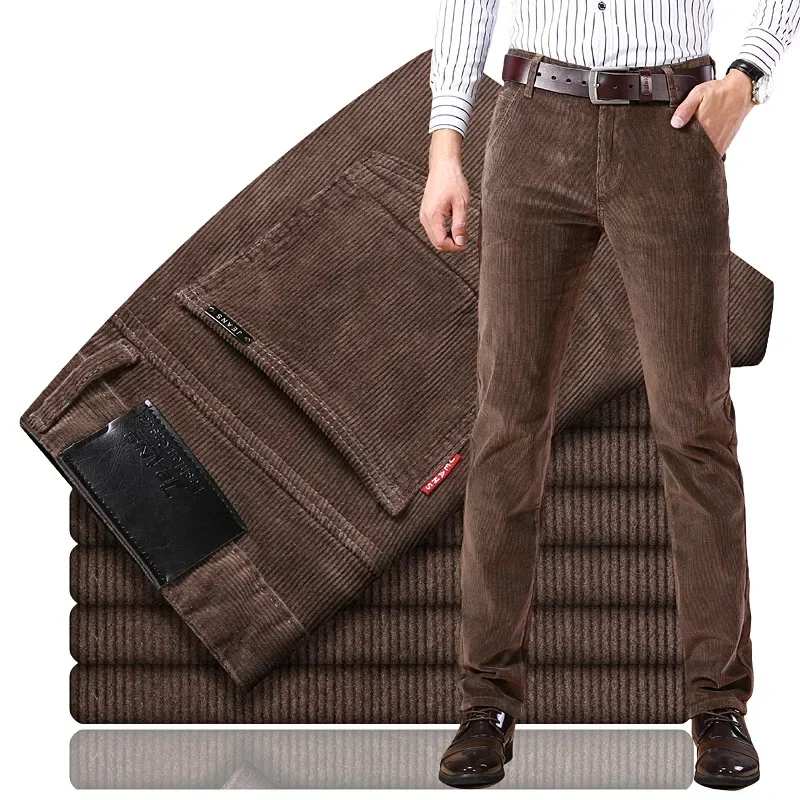 2025 Spring Autumn Men's Cordu - Corduroy Pant Warm reseña y precio