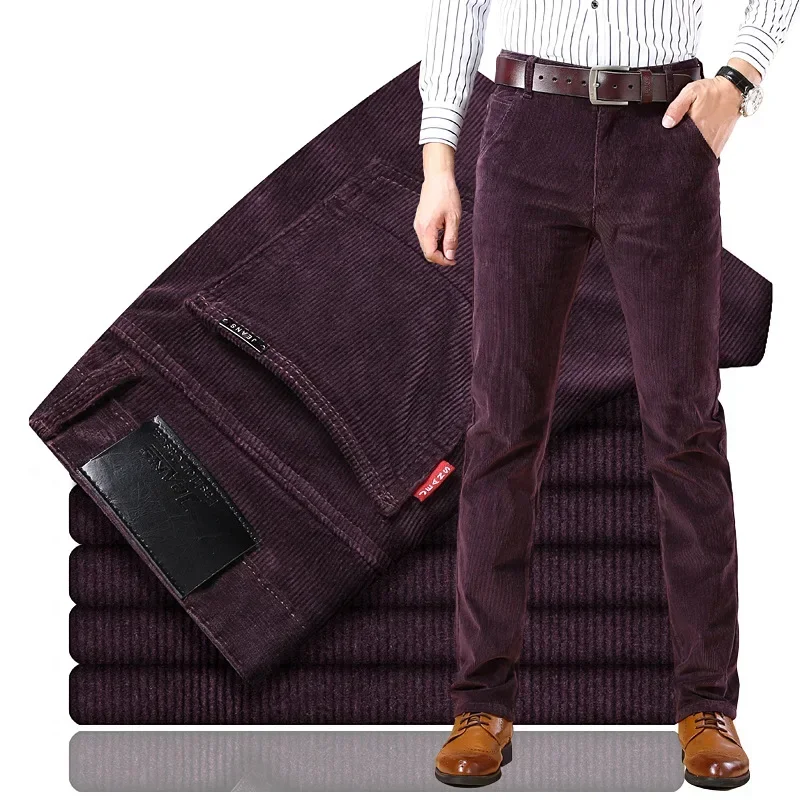 2025 Spring Autumn Men's Cordu - Corduroy Pant Warm reseña y precio