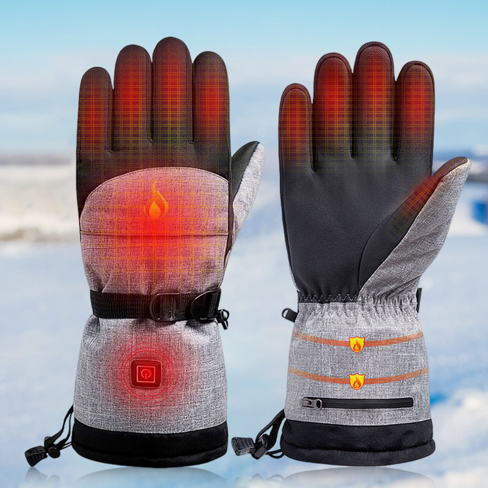 Electric Heated Gloves Men Wom - Touch Screen Gloves reseña y precio
