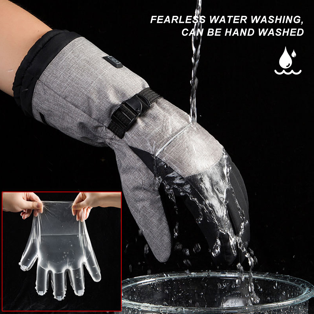 Electric Heated Gloves Men Wom - Touch Screen Gloves reseña y precio