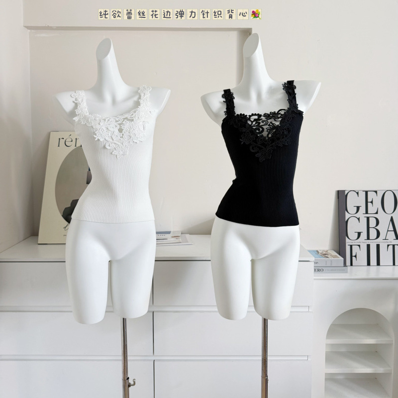 Sexy Lace Trim Camisole Top Ho - Flannel Shirt Lined reseña y precio
