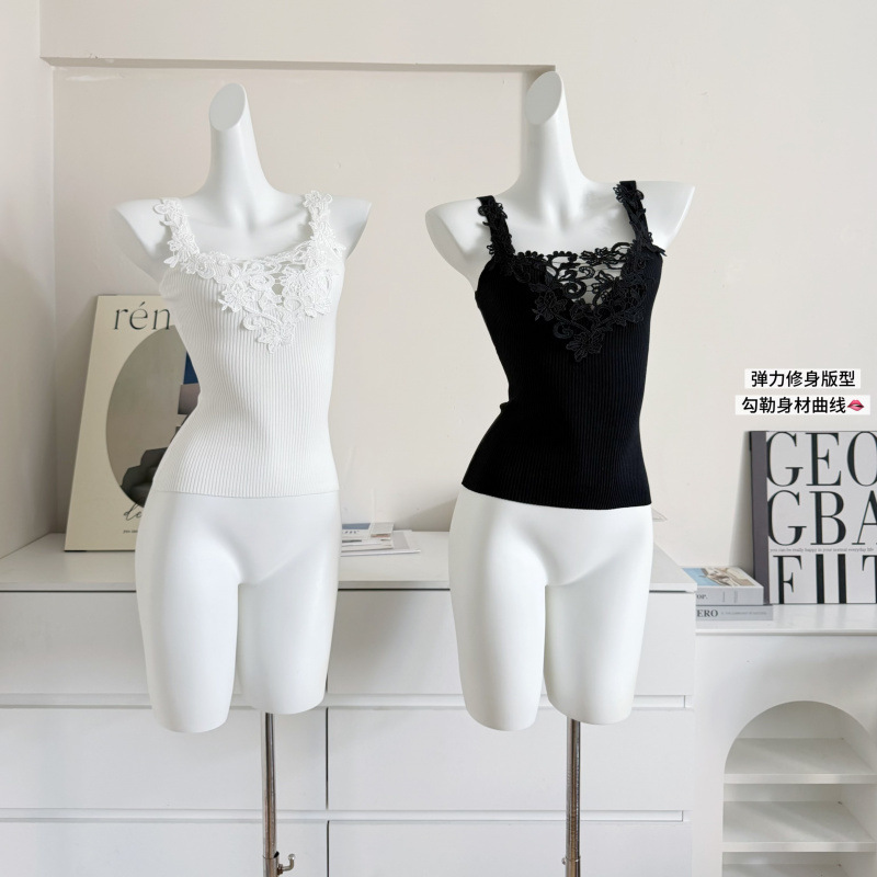 Sexy Lace Trim Camisole Top Ho - Flannel Shirt Lined reseña y precio