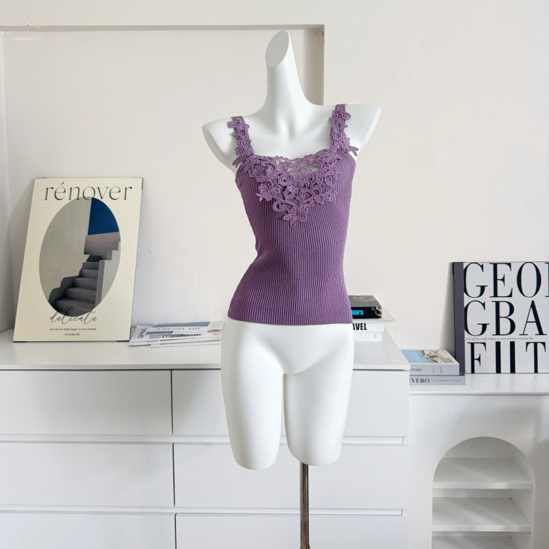 Sexy Lace Trim Camisole Top Ho - Flannel Shirt Lined reseña y precio