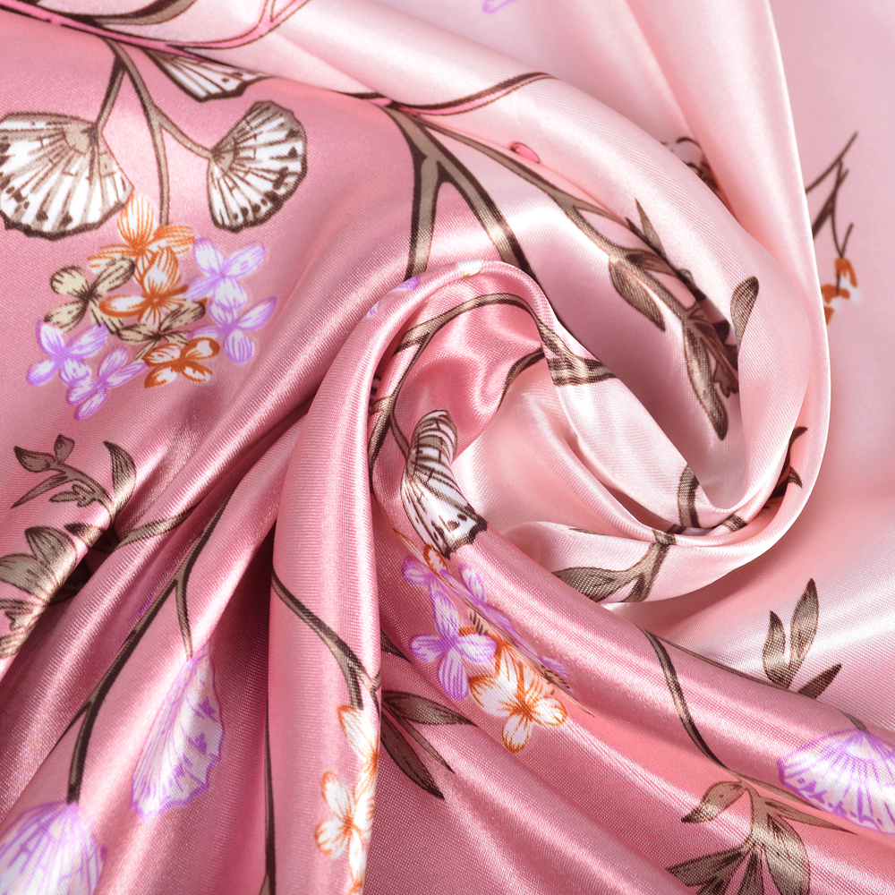 BYSIFA| Pink New Silk Shawl Sc - Shawl Wrap Winter reseña y precio