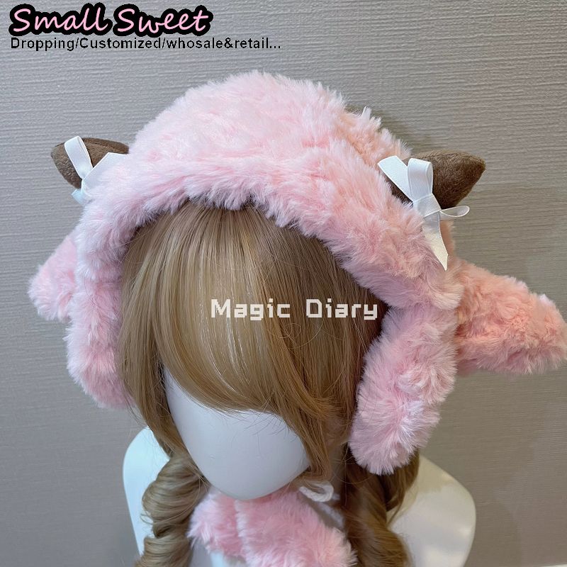 Women Subcultural Y2K Girl Lam - Winter Headband Fleece reseña y precio