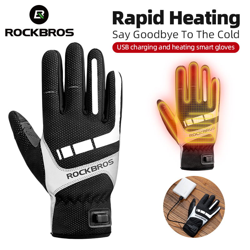 ROCKBROS Heated Winter Glove C - Touch Screen Gloves reseña y precio