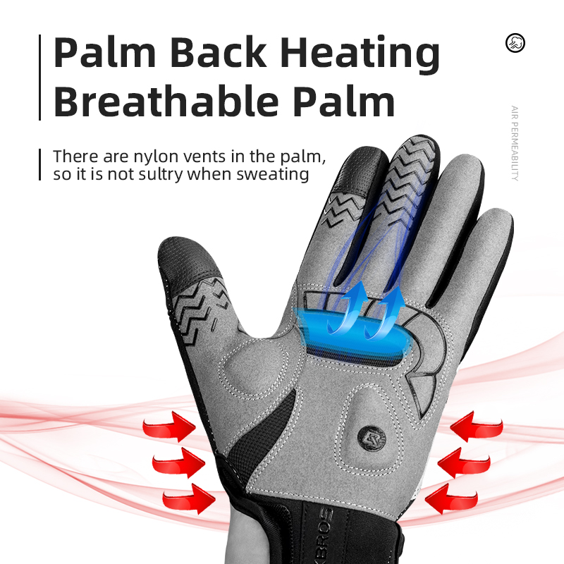 ROCKBROS Heated Winter Glove C - Touch Screen Gloves reseña y precio