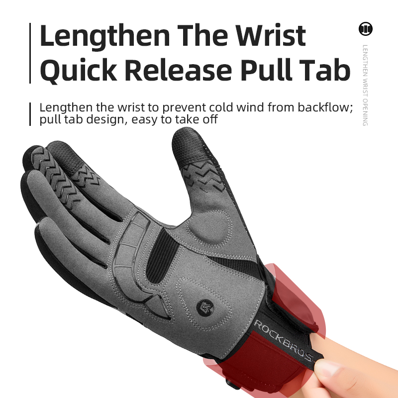 ROCKBROS Heated Winter Glove C - Touch Screen Gloves reseña y precio