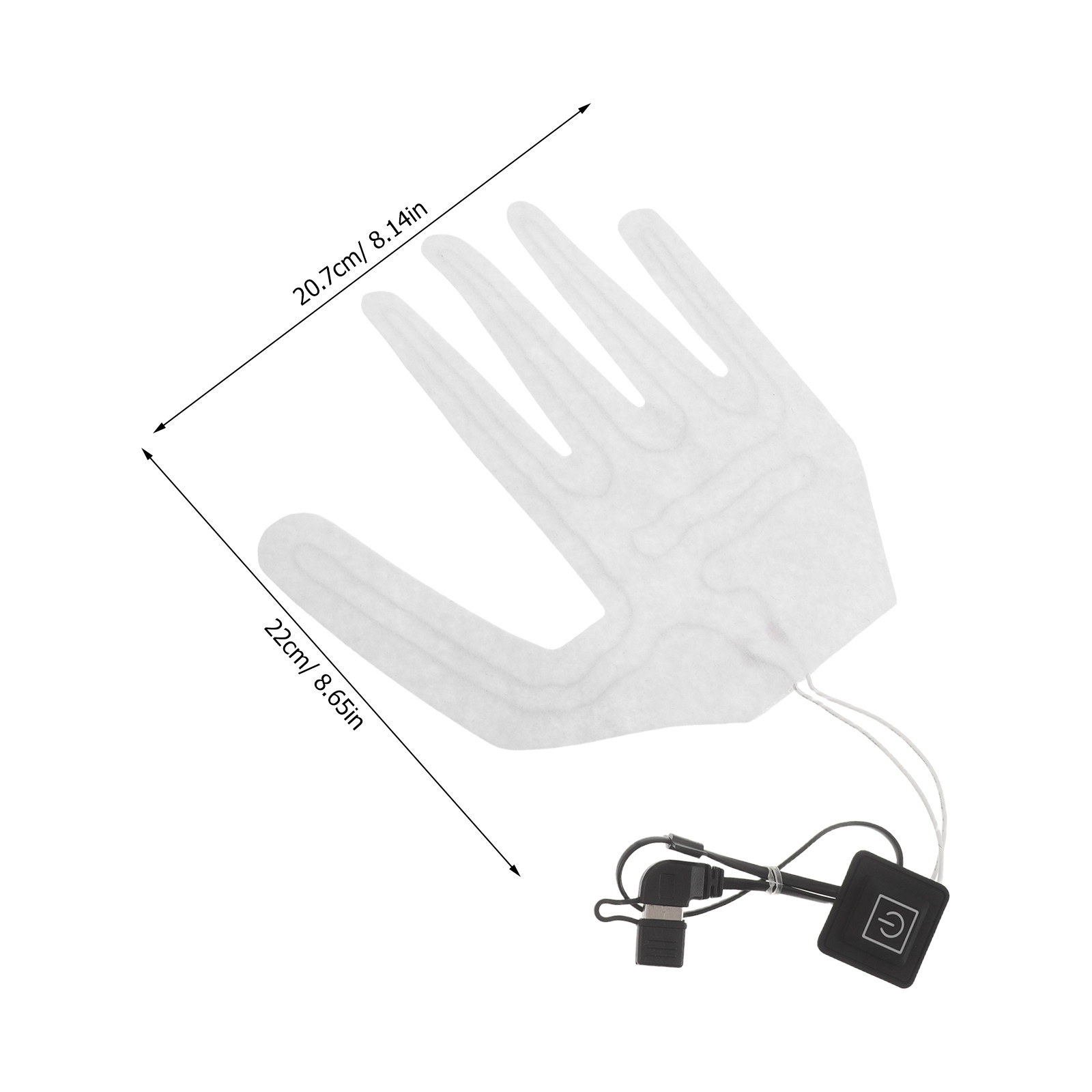 2Pcs Full Finger Electric Heat - Hand Warmer Electric reseña y precio