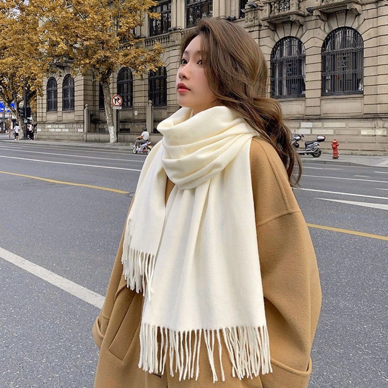 New Black Scarf Cashmere Woman - Wool Scarf Men reseña y precio
