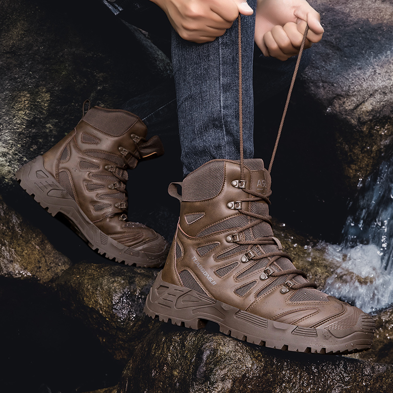 Men's Outdoor Hiking Tactical  - Waterproof Winter Boot reseña y precio