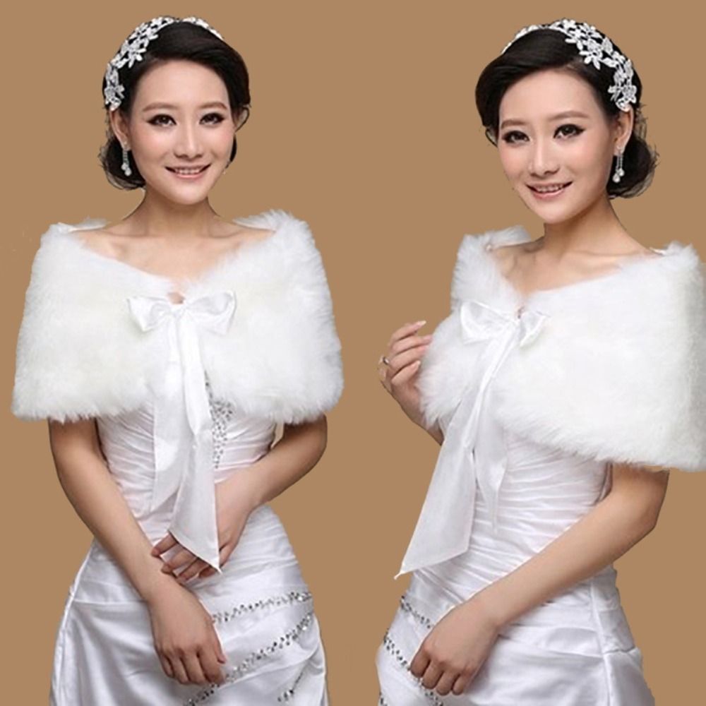 Winter Cape White Fur Shawl We - Shawl Wrap Winter reseña y precio