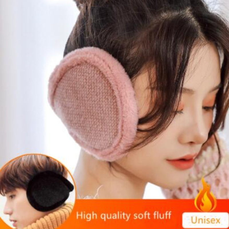 Thicken Fur Earmuffs Men Women - Winter Headband Fleece reseña y precio