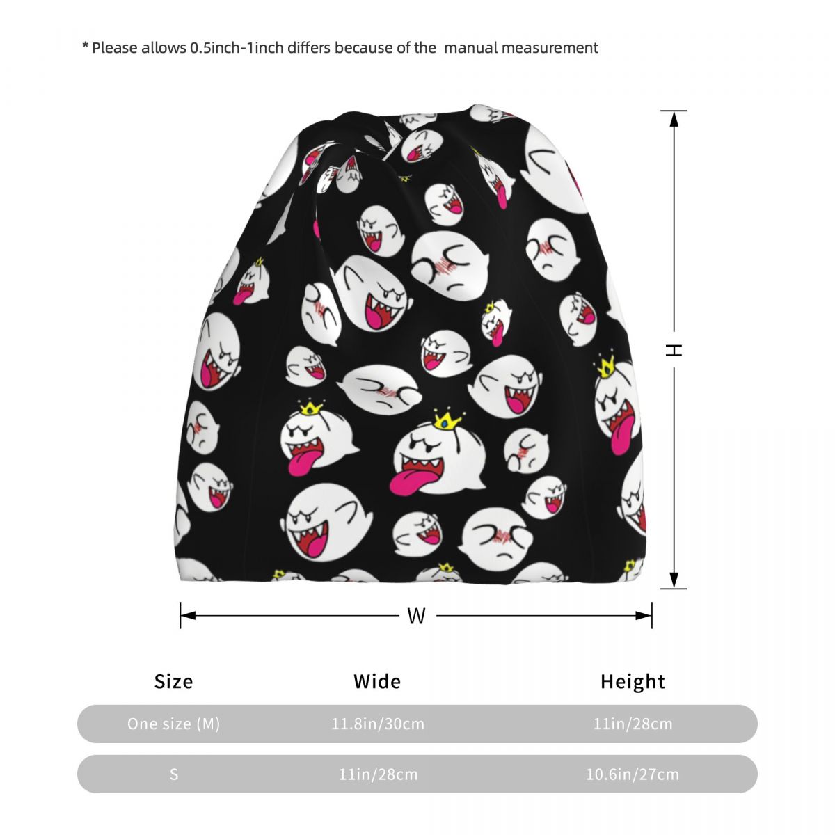 King Boo Bandana Neck Gaiter M - Knit Beanie Hat Warm reseña y precio